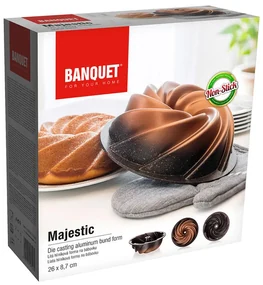 Forma na bábovku Majestic ŠPIRÁLA 26 cm