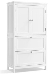 Kúpeľňová skrinka LAVORANO 110x60 cm, biela