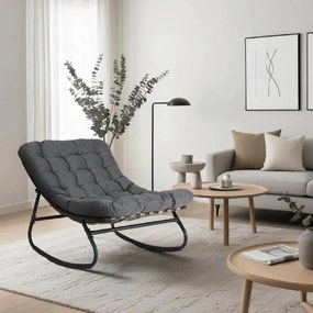 PROXIMA.store - Relaxačné hojdacie kreslo AURORA FARBA: béžová