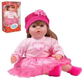 PLAYTO Česky hovoriaca a spievajúca detská bábika PlayTo Tina 46 cm