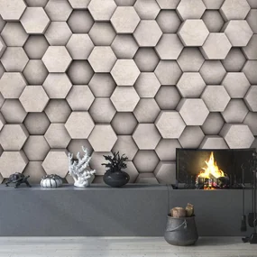 Fototapeta - Hexagóny (147x102 cm)