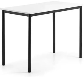 Stôl BORÅS, 1200x600x900 mm, whiteboard doska, antracit