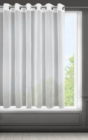 ZÁCLONA NA KRÚŽKOCH ESEL 350X150 CM BIELA