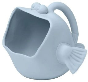 Scrunch silikónové vedierko a kanvička 2v1 v tvare ryby, Duck Egg Blue