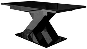 Jedálenský stôl Lezuma, Farby: biela / betón