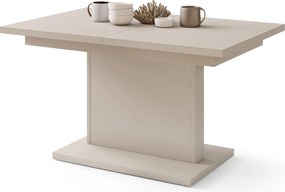 ASTON MINI Béžová (šampanská) - rozkladací stôl so zdvíhacou doskou