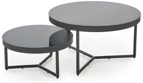 Konferenčný stolík Cosmo 60 cm čierny