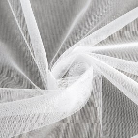 ZÁCLONA NA KRÚŽKOCH SYLVIA 350X250 CM BIELA