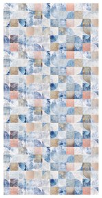 Tapeta - Mozaika v chladných tónoch
