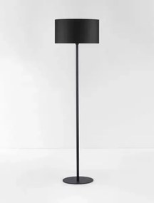 LED čierna stojaca lampa Sibnia