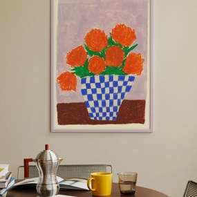 The Poster Club Rám na obraz The Poster Club drevený lila 50x70cm
