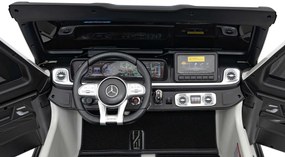 Elektrické autíčko Mercedes Benz G63 AMG XXL STRONG biele