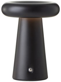 Brilliant LED stmievateľná dotyková stolná lampa MUFFIN LED/3W/5V USB IP44 čiern