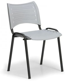 Plastová stolička SMART - čierne nohy