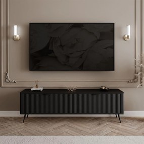 TV stolík TURNER čierny 163cm