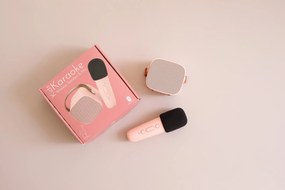 Bluetooth Karaoke súprava mikrofón a reproduktor Ružový