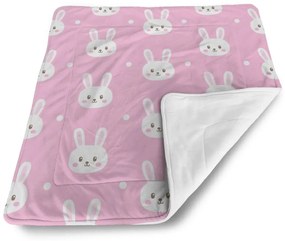 Sablio Deka pre bábätko Králičky - 90x120 cm
