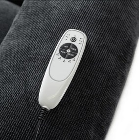 Masážne kreslo AMADEO čiernosive