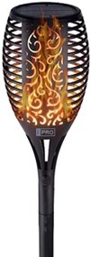 Bezdoteku LEDSolar 96 solárne vonkajšie horiacu fakľu pochodeň 1 ks, 96 LED, bezdrôtové, IPRO, 1W, teplá            farba