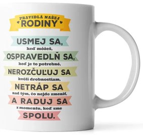 Sablio Hrnček Pravidlá našej rodiny - 200 ml - espresso