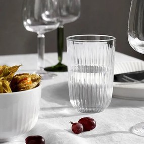 KÄHLER Pohár na vodu Hammershøi Clear 370 ml – set 4 ks