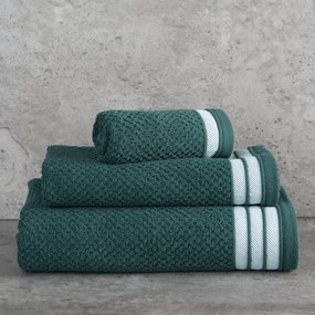 FROTÉ UTERÁK MADLEN SADA 6KS 30X50 CM TMAVOZELENÁ