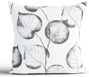 Bavlnená obliečka na vankúšik Renforcé 40 × 40 cm – Eliot tmavo zelený