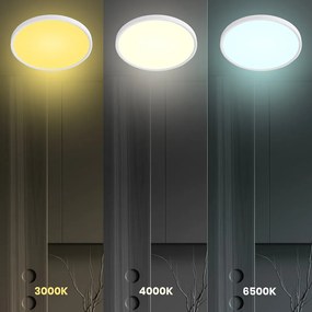 Stropné LED svietidlo Maq, 1x LED 40w, 3000-6500k, w