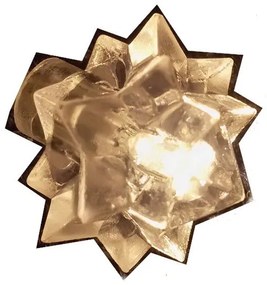 Nexos 33469 Vianočná reťaz - snehové hviezdy, teple biele, 20 LED