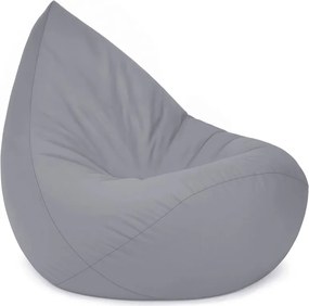 Šedý sedací vak pre deti – vodeodolný, pohodlný a bezpečný