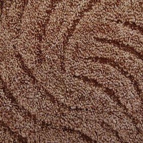 ITC, Koberec metráž Spring 6450, na mieru, šíře 4m,5m, hnedá, filc, obývacia izba