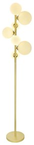 Brilagi - LED Stojacia lampa MILLA 7xG9/3W/230V zlatá/biela