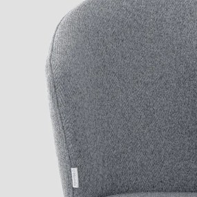 Jedálenská stolička LUJO tmavosivá 738098