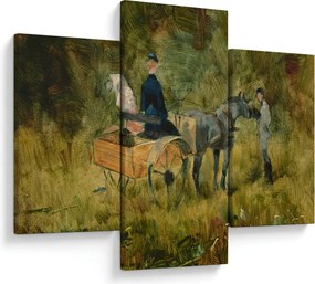 Obraz - Henri de Toulouse-Lautrec, The Trap, reprodukcia (90x60 cm)