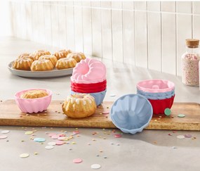 Formy na minibábovky, 12 ks