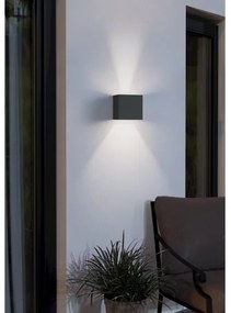 Eglo 97242 - LED Vonkajšie nástenné svietidlo CALPINO 2xLED/3,3W/230V IP54