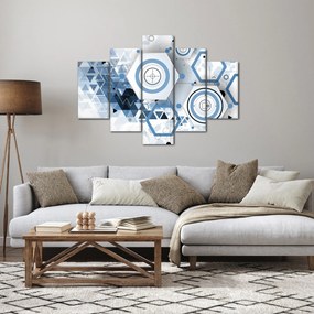Obraz - Geometrická abstrakcia (150x105 cm)