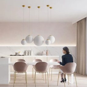 Sollux SL.0717 - Luster na lanku TOYA 1xE27/60W/230V pr. 40 cm