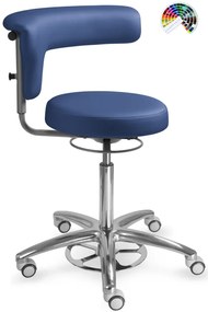 MAYER Zdravotnícka stolička 1284 G CLEAN čalúnenie MEDIFLEX SILVERTEX koženka