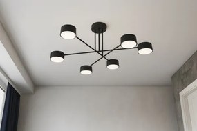 Brilagi - LED prisadený luster MONO 6xGX53/13W/230V čierny