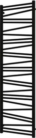 Radiátor kombinovaný SAT Lilon 169,5x50 cm čierna matná SATRALI1695500BL