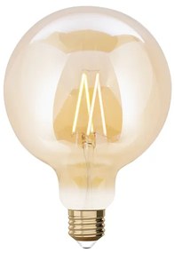 LUTEC Inteligentná stmievateľná žiarovka E27, G125, 7,5 W, 750 lm, teplá biela-studená biela