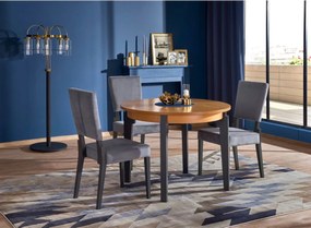 Jedálenská stolička Sorbus, grafitová/sivá