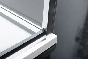 Polysan EASY, 3-stenový sprchový kút 1500x800mm, L/P varianta, číre sklo, EL1515EL3215EL3215