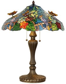 Stolní lampa Tiffany Butterfly