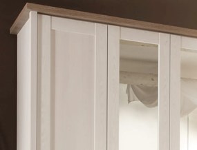 Šatníková skriňa Luca, 4-dverová