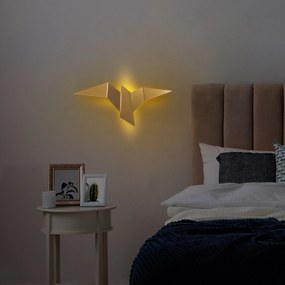 Nástěnné LED svítidlo Pacali L zlaté