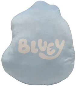 Tvarovaný 3D vankúšik Bluey - motív rodinka - 40 x 35 cm