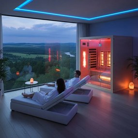 BPS-koupelny Infrasauna Relax HYD-2913 175x120, 3-4 osoby