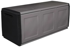 ARTPLAST Plastový úložný box Linea Cube 3dielny - šedočierny